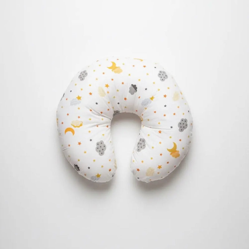 BébéYo Coussin d'Allaitement Étoile Nuage - Jaune