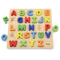 Viga Toys Puzzle Alphabets Majuscule en Bois 18M+