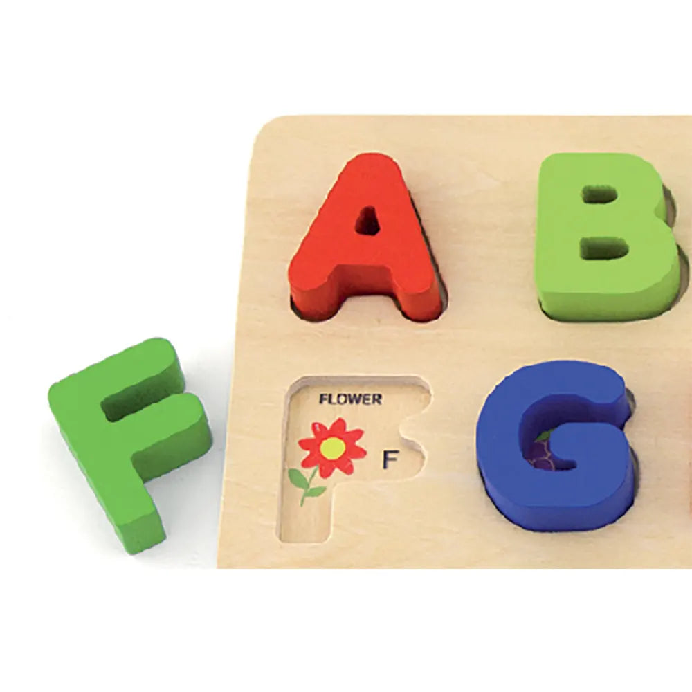 Viga Toys Puzzle Alphabets en Bois 18M+