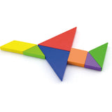Viga Toys Tangram Magnétique en Bois 35 Pièces - 3A+