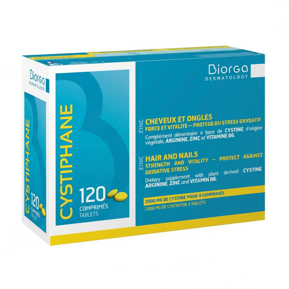 Biorga-Cystiphane Cheveux Et Ongles - 120 Comprimés