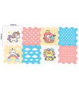 Sunta Tapis Puzzle Imprimé 8 Pièces - Liocrne