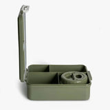 Citron Grande Lunchbox avec Pot Alimentaire Isotherme - Vert