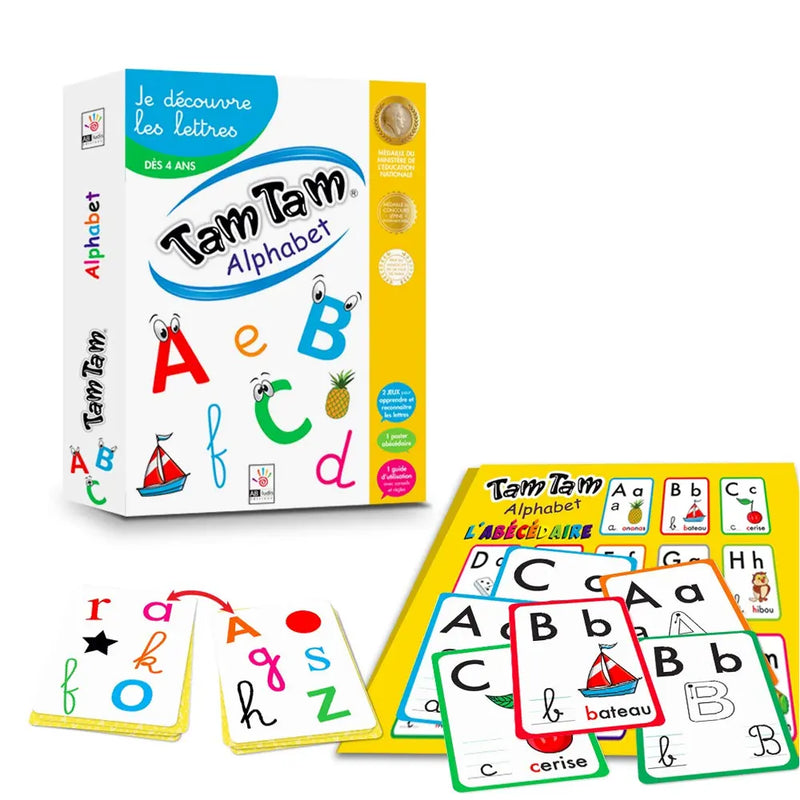 Tam Tam Alphabet  Je découvre les Lettres - Le Coffret
