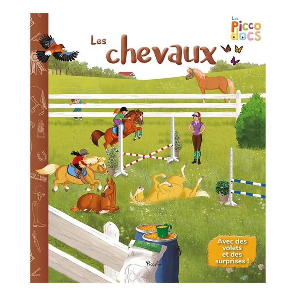 Piccolia Livre Les Picco-Docs - Les Chevaux