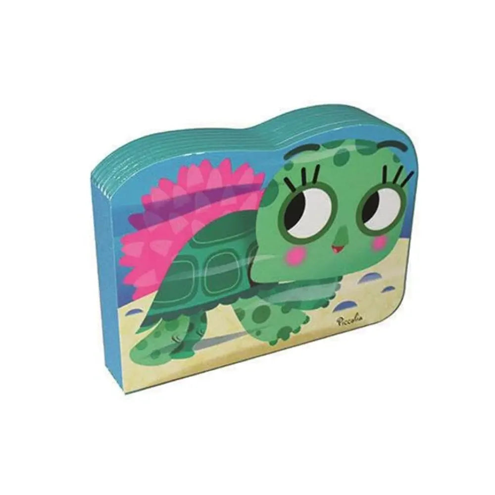 Piccolia Livre Mini Animaux - La Tortue Marine