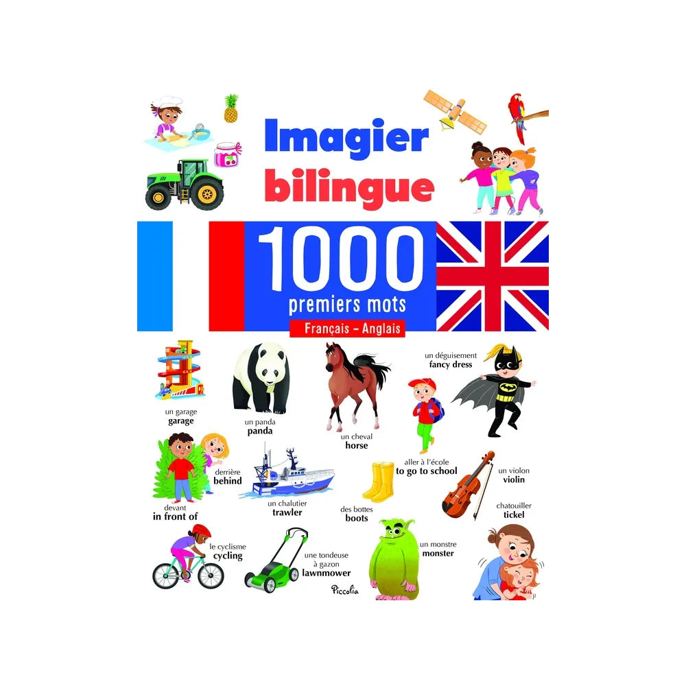 Piccolia Français Anglais Imagier Bilingue