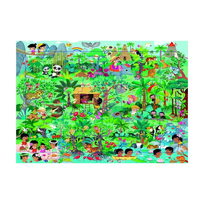 Animales de la Selva - 48 Piezas