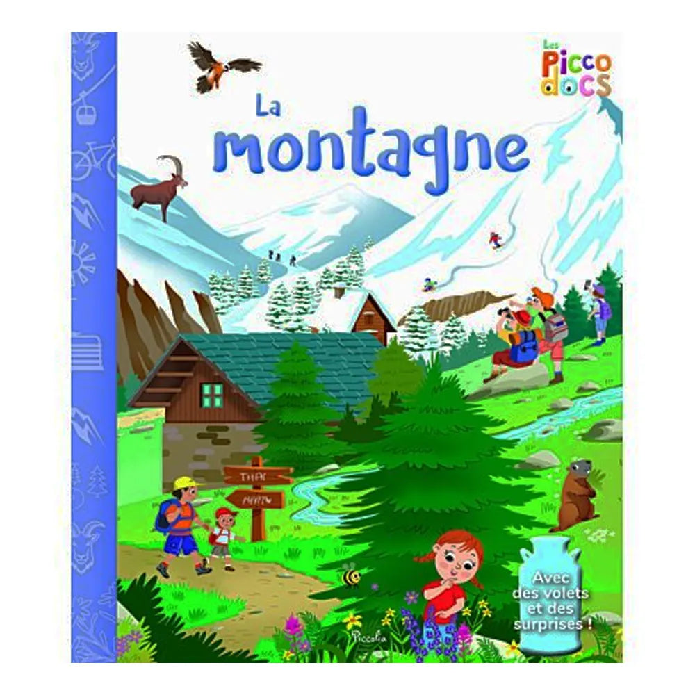 Piccolia Livre Les Picco-Docs - La Montagne