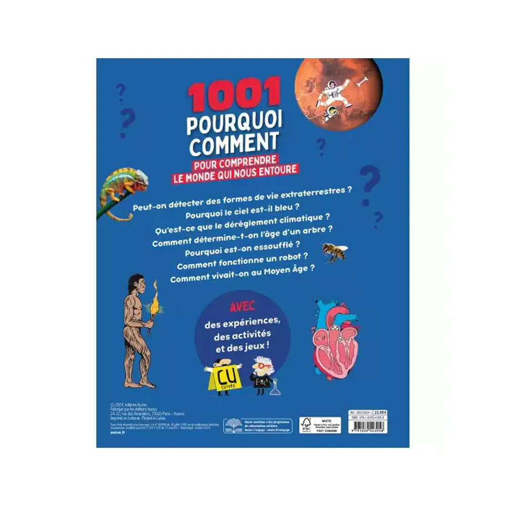 Auzou Eveil 1001 Pourquoi Comment - Science et Vie Junior