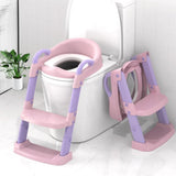 Réducteur de Toilette Pliable avec Échelle