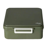 Citron Grande Lunchbox avec Pot Alimentaire Isotherme - Vert