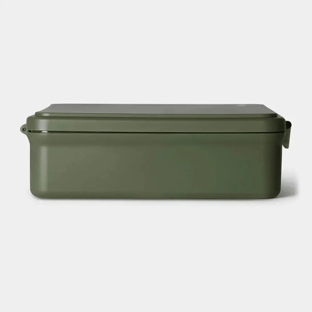 Citron Grande Lunchbox avec Pot Alimentaire Isotherme - Vert