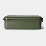 Citron Grande Lunchbox avec Pot Alimentaire Isotherme - Vert