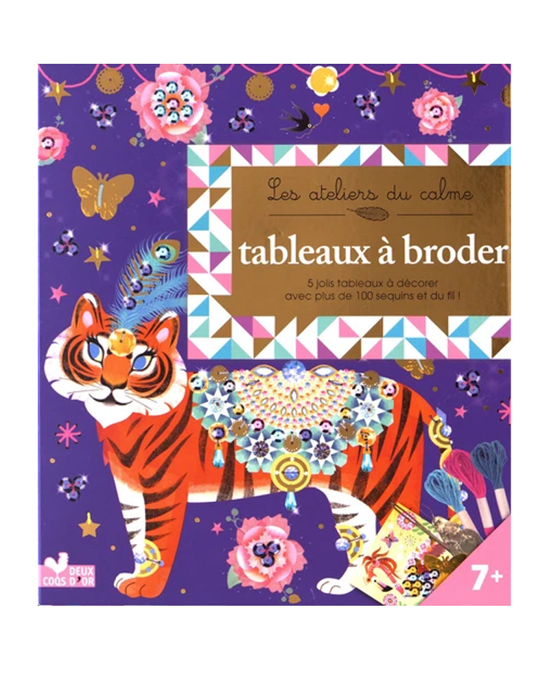 Les Ateliers Du Calme - Caja Cuadros Bordados 7A+