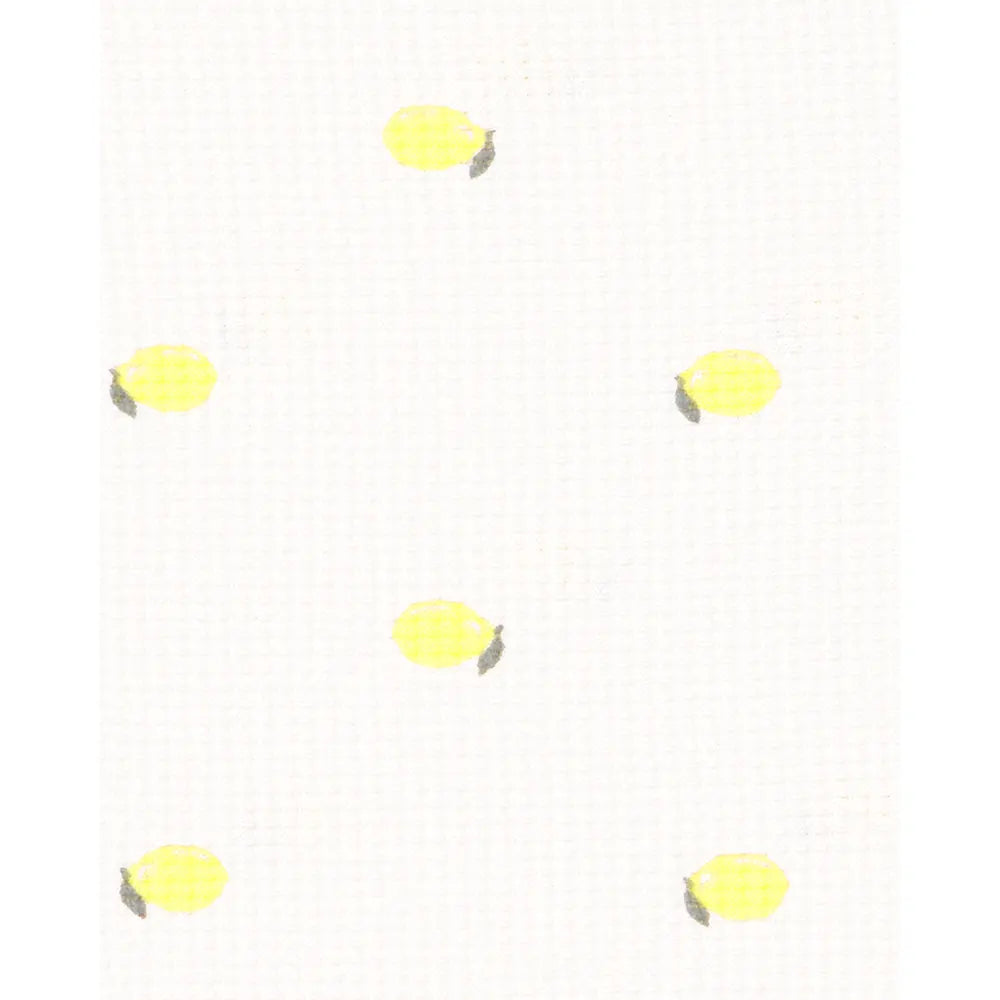 Lot de 2 Couvertures Gaufrées Bébé Fille Carter's - Citron & Jaune