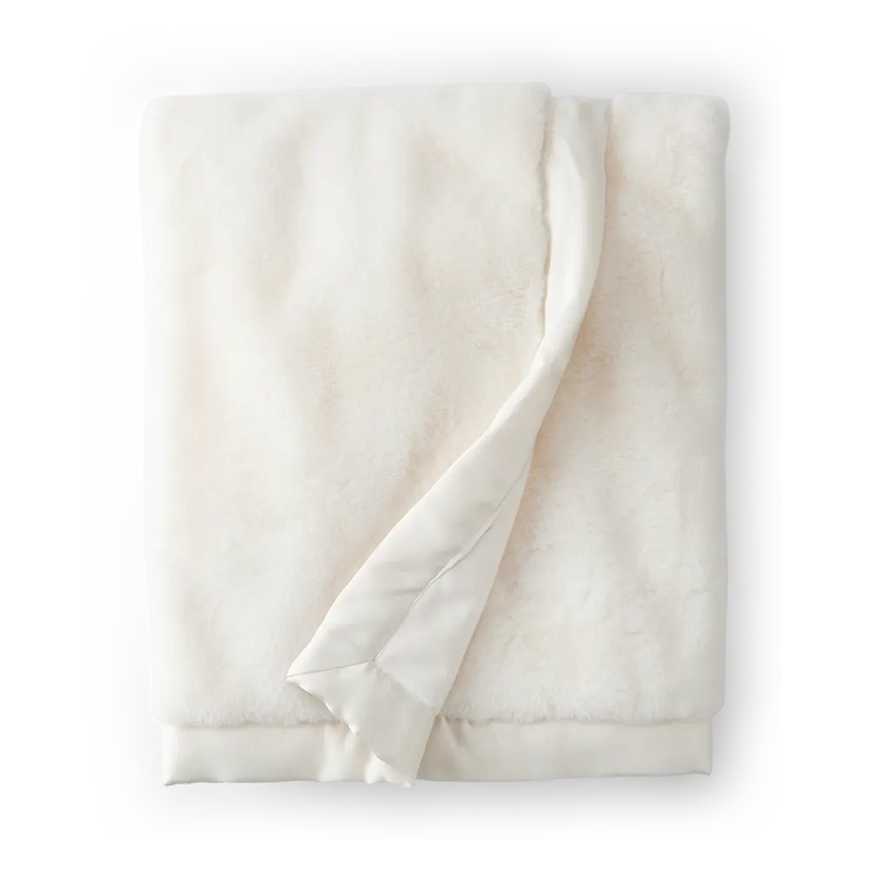Couverture en Peluche Bébé Carter's - Blanc