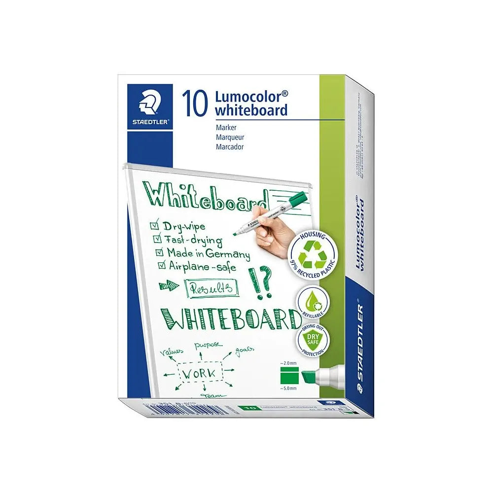 Staedtler Marqueur Whiteboard à Pointe Biseautée - Vert