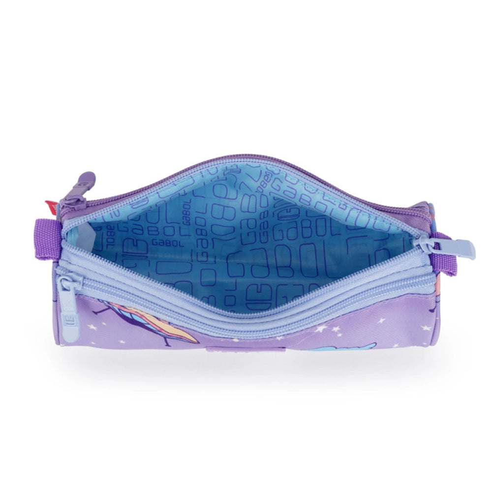 Gabol Estuche triple COSMOS - Lila