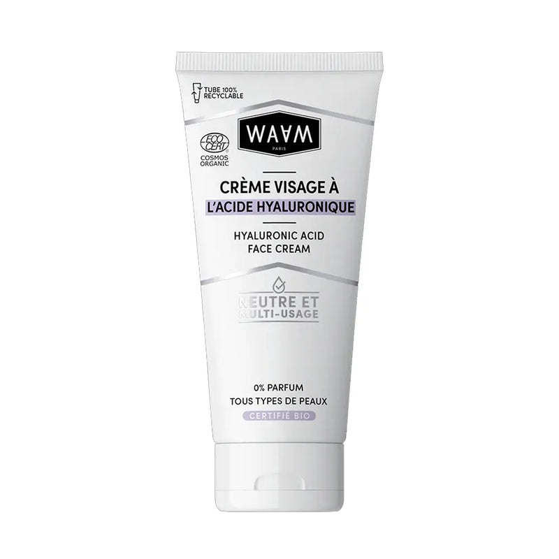 WAAM Crème visage à l'acide hyaluronique 75ml