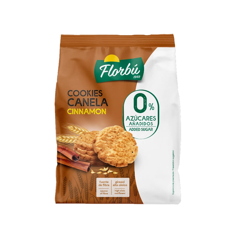 Florbú Mini Cookies de Canela Sin Azúcar - 130g