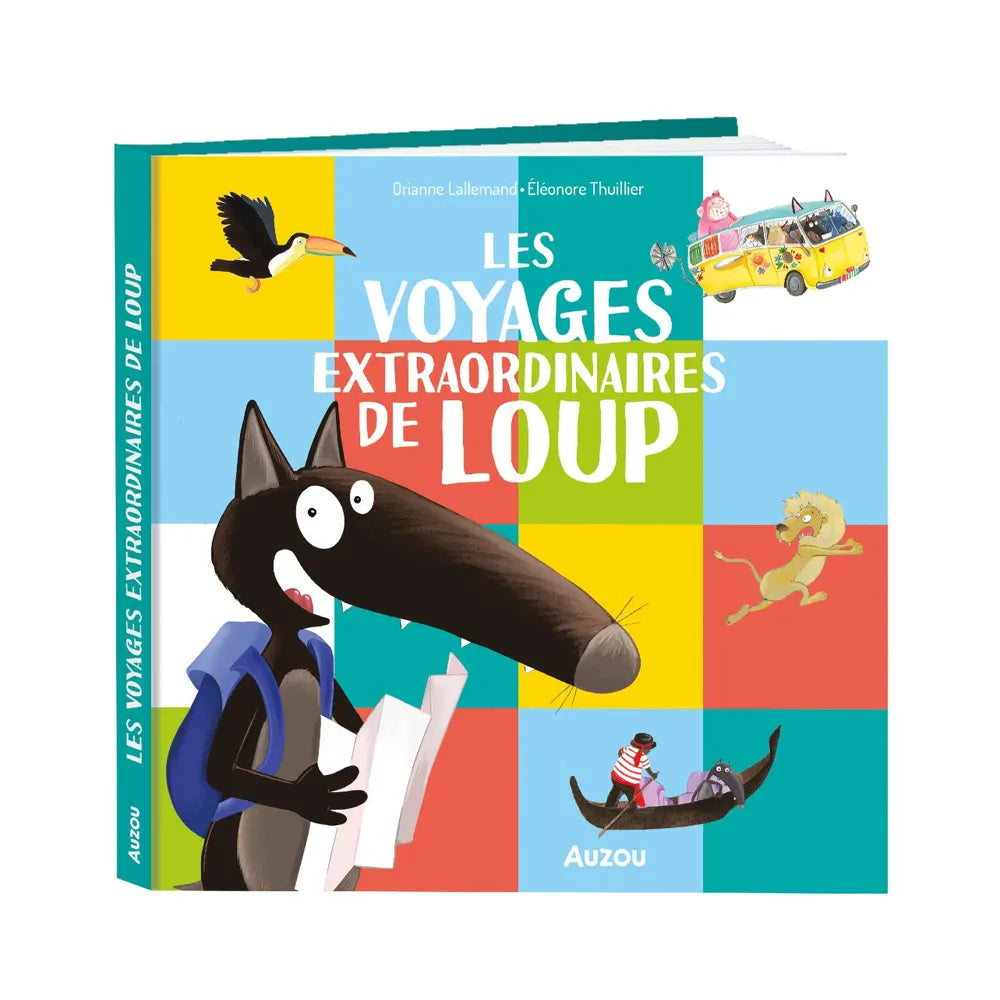 Auzou Wolf Box Set - Los extraordinarios viajes del lobo