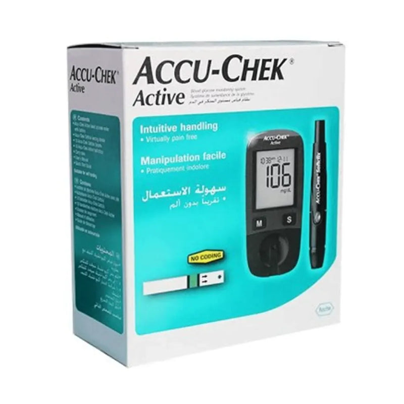 Accu-Chek Active Kit – Lecteur de Glycémie