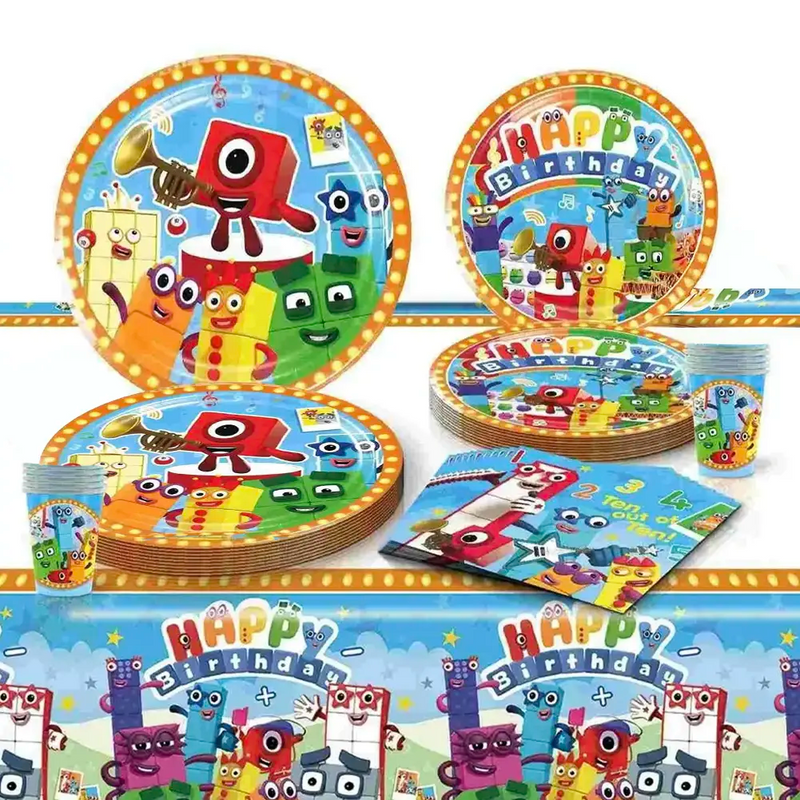 Pack de Cumpleaños 51 Piezas - Numberblocks