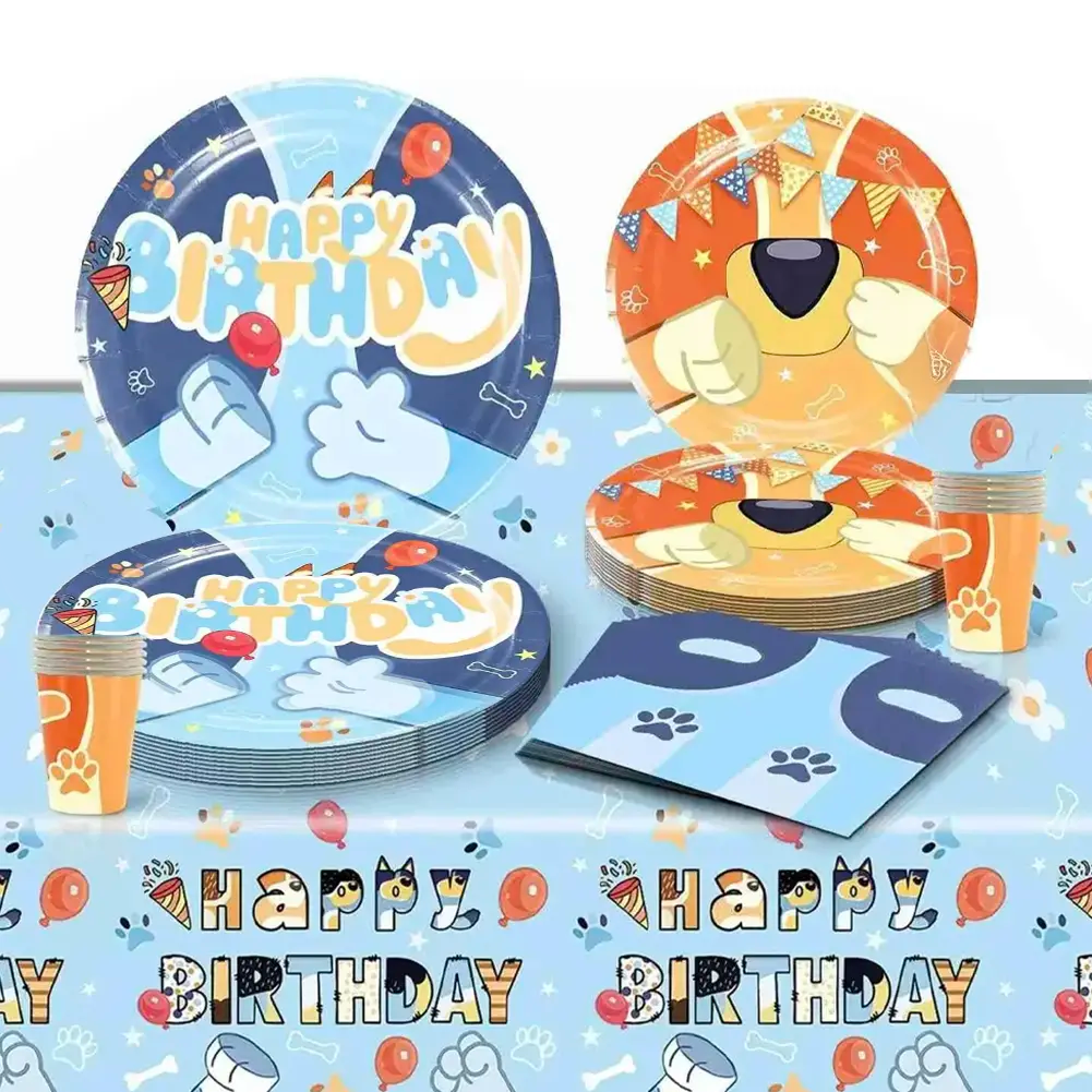 Pack de Cumpleaños 51 Piezas - Bluey