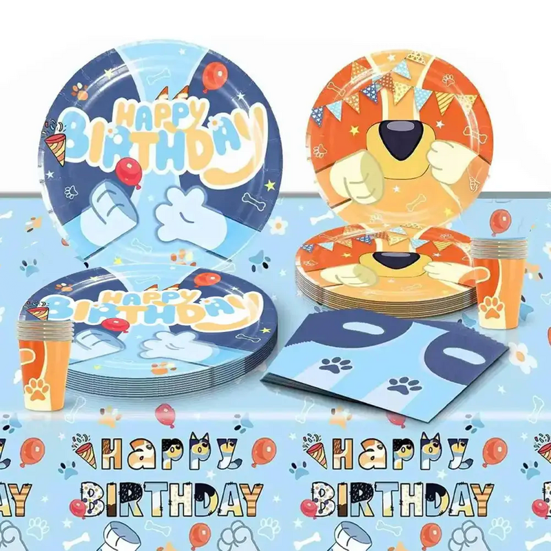 Pack de Cumpleaños 51 Piezas - Bluey