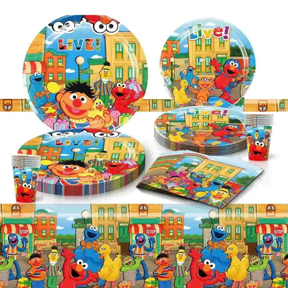 51 Piece Birthday Pack - Sesame Street