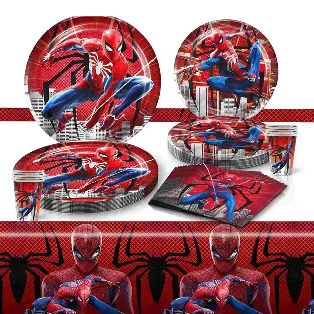 Pack Anniversaire 51 Pièces - Spiderman