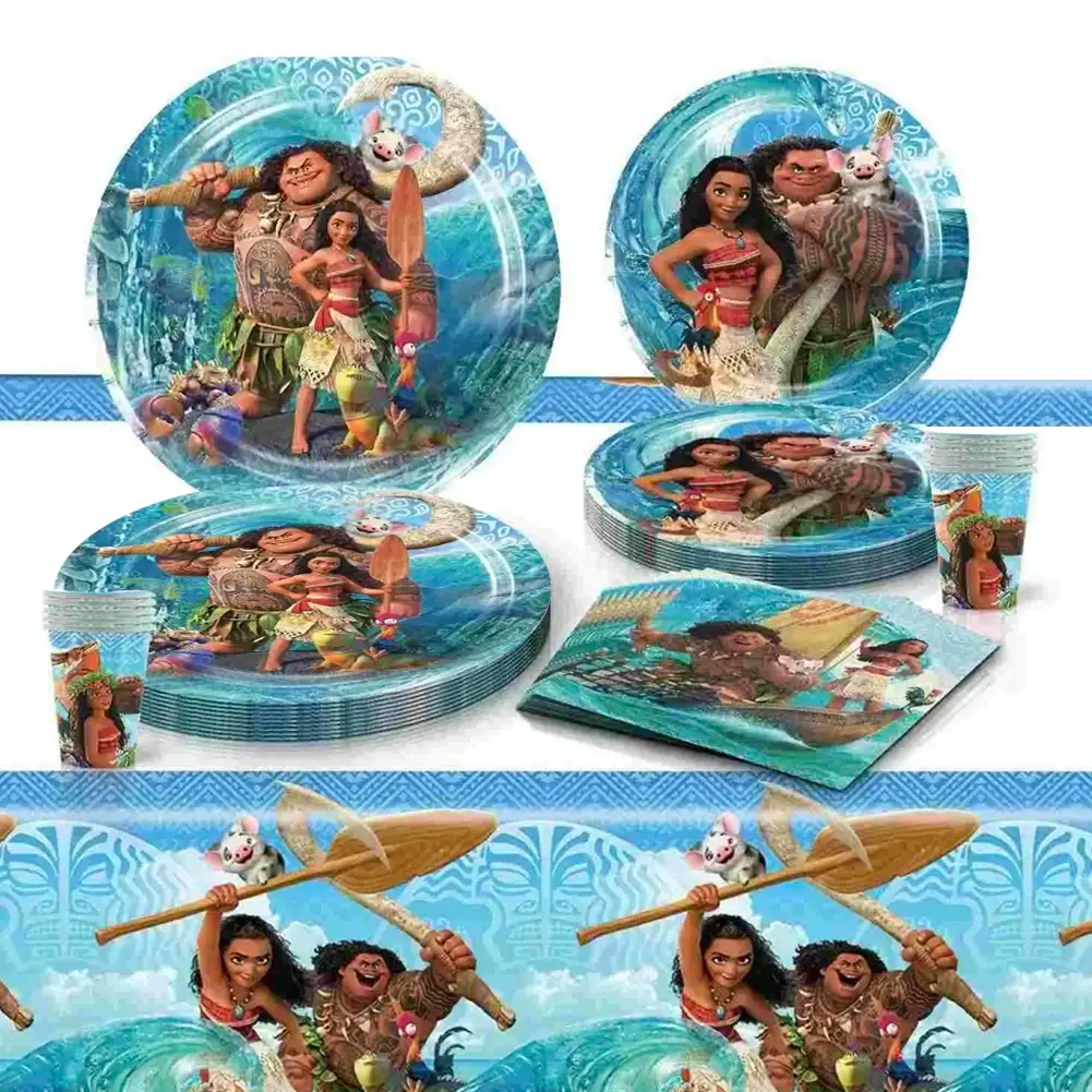 Pack de Cumpleaños 51 Piezas - Moana
