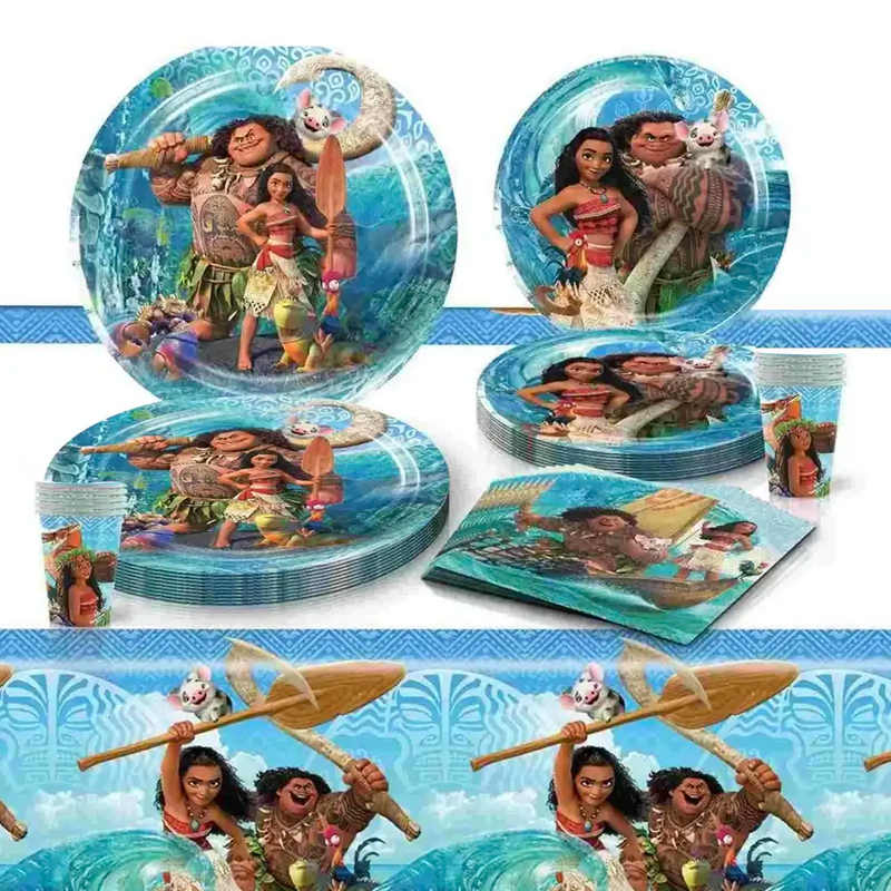 Pack de Cumpleaños 51 Piezas - Moana