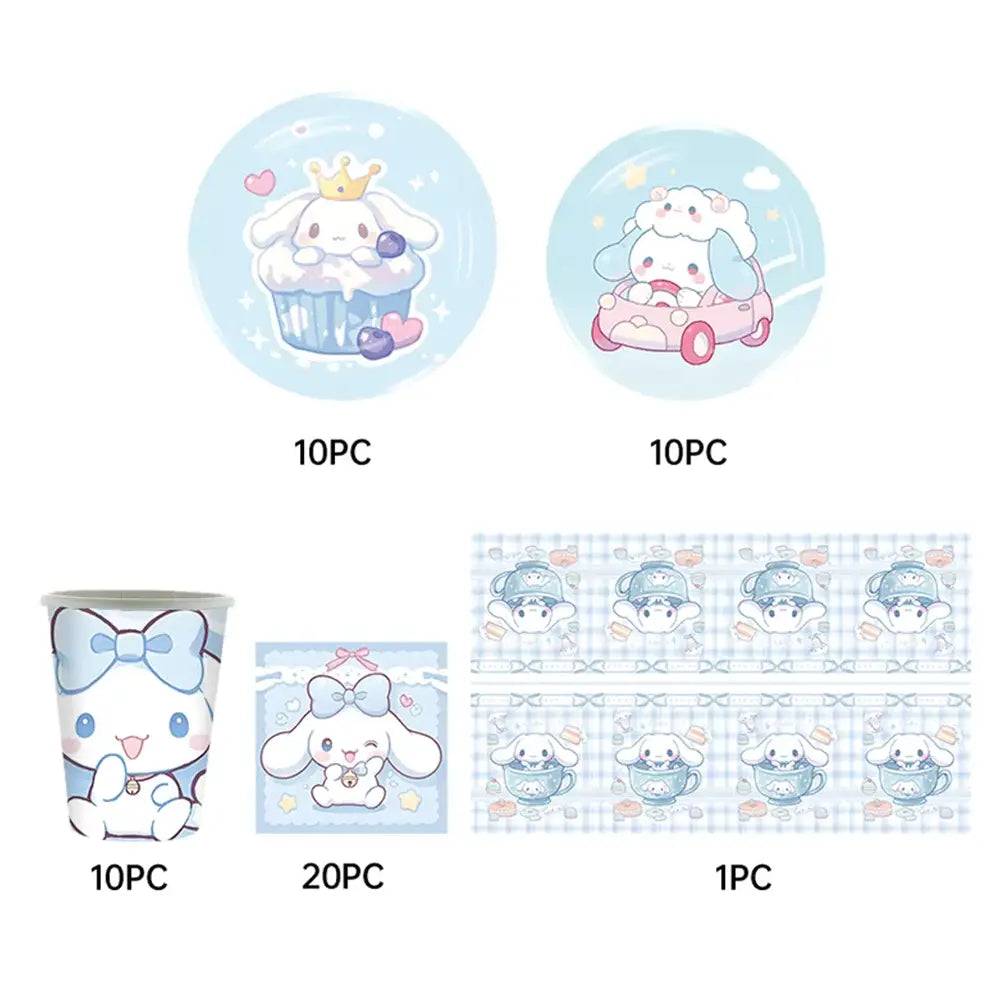51 Piece Birthday Pack – Cinnamoroll