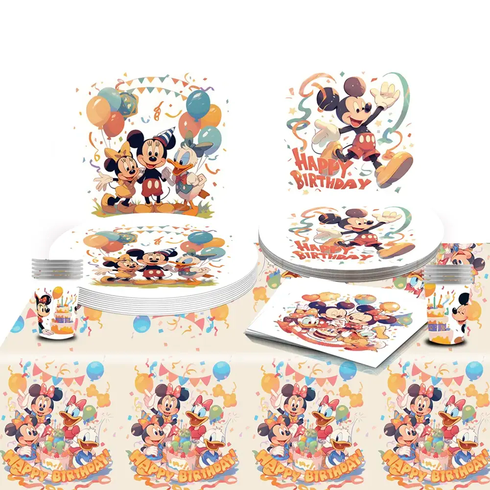 Pack de Cumpleaños 51 Piezas – Mickey Mouse