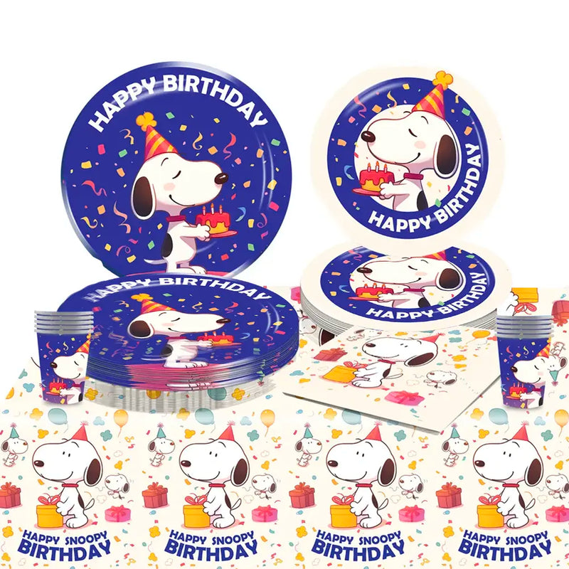 Pack de Cumpleaños 51 Piezas – Snoopy