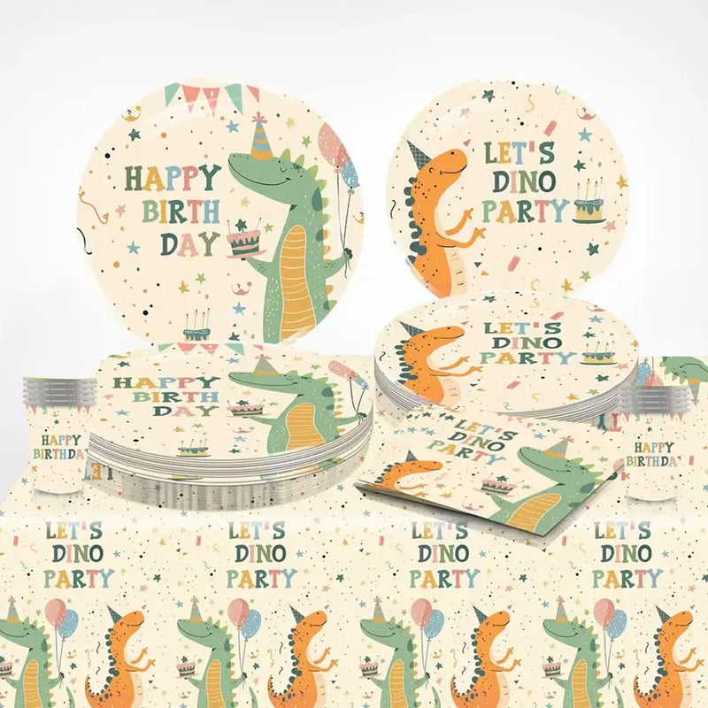 Pack de Cumpleaños 51 Piezas – Dinosaurio