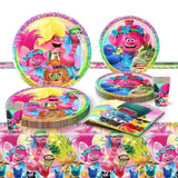 Pack Anniversaire 51 Pièces - Trolls