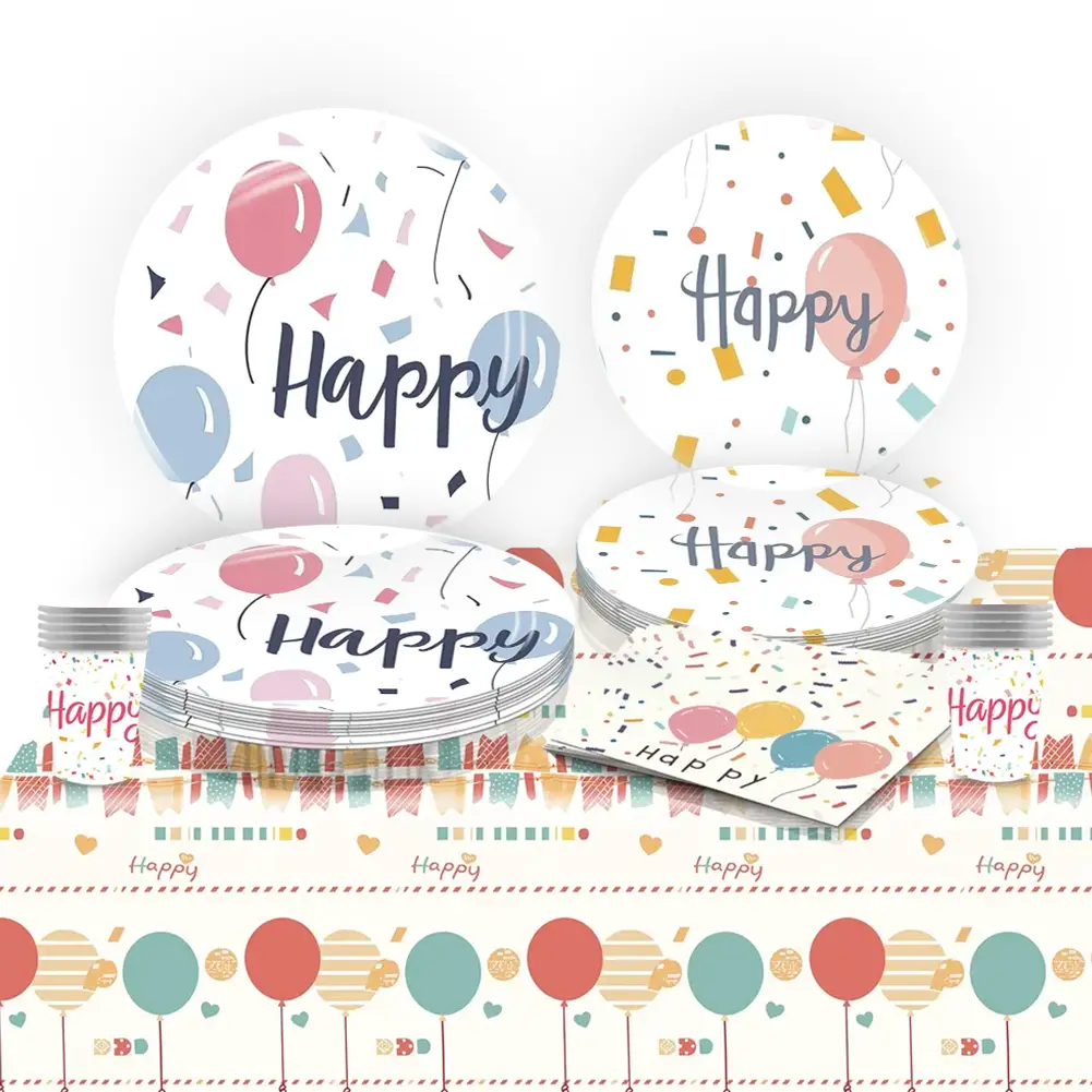 Pack Anniversaire 51 Pièces - Happy