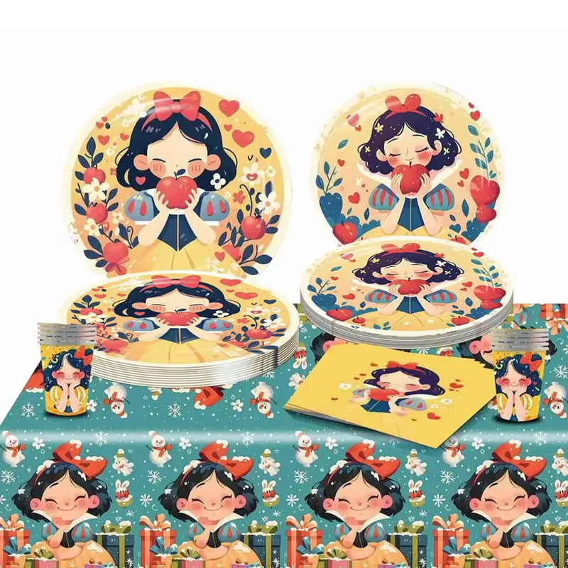 Pack de Cumpleaños 51 Piezas - Blancanieves