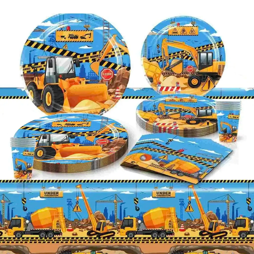 Pack Anniversaire 51 Pièces - Chantier de Construction
