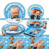 Pack de Cumpleaños 51 Piezas - Un Jefe en Pañales