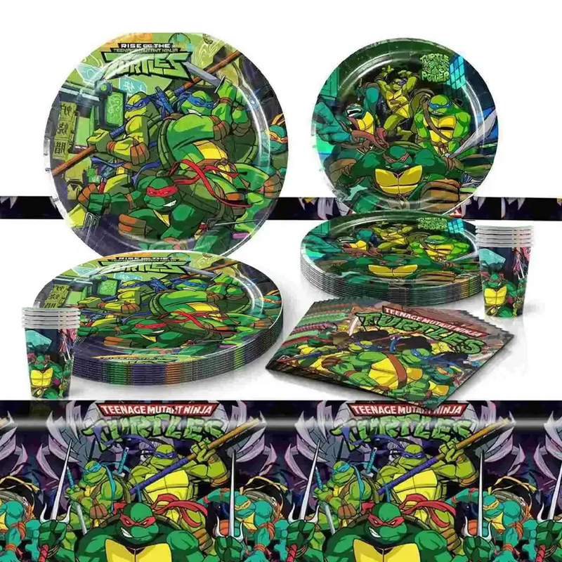 Pack de Cumpleaños 51 Piezas - Tortugas Ninja