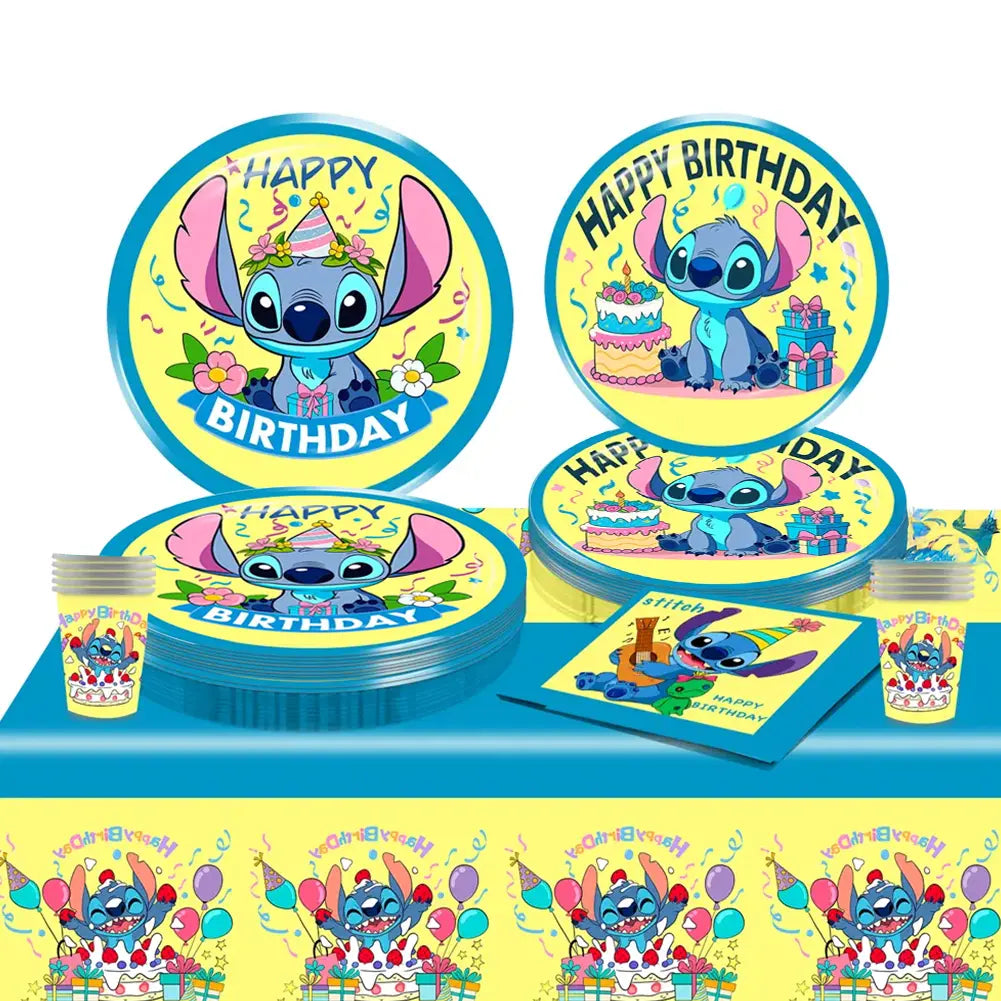 Pack Anniversaire 51 Pièces - Stitch