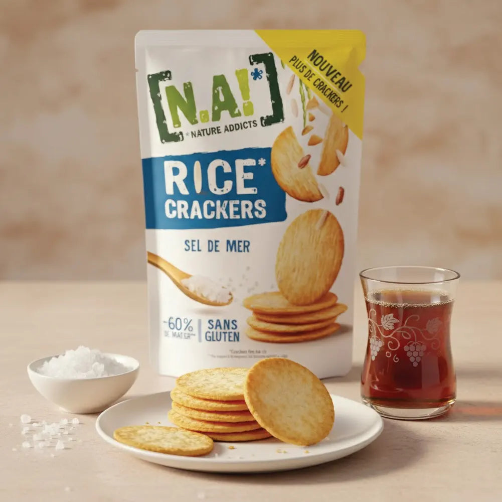 N.A ! Rice Crackers 85g - Sel de Mer