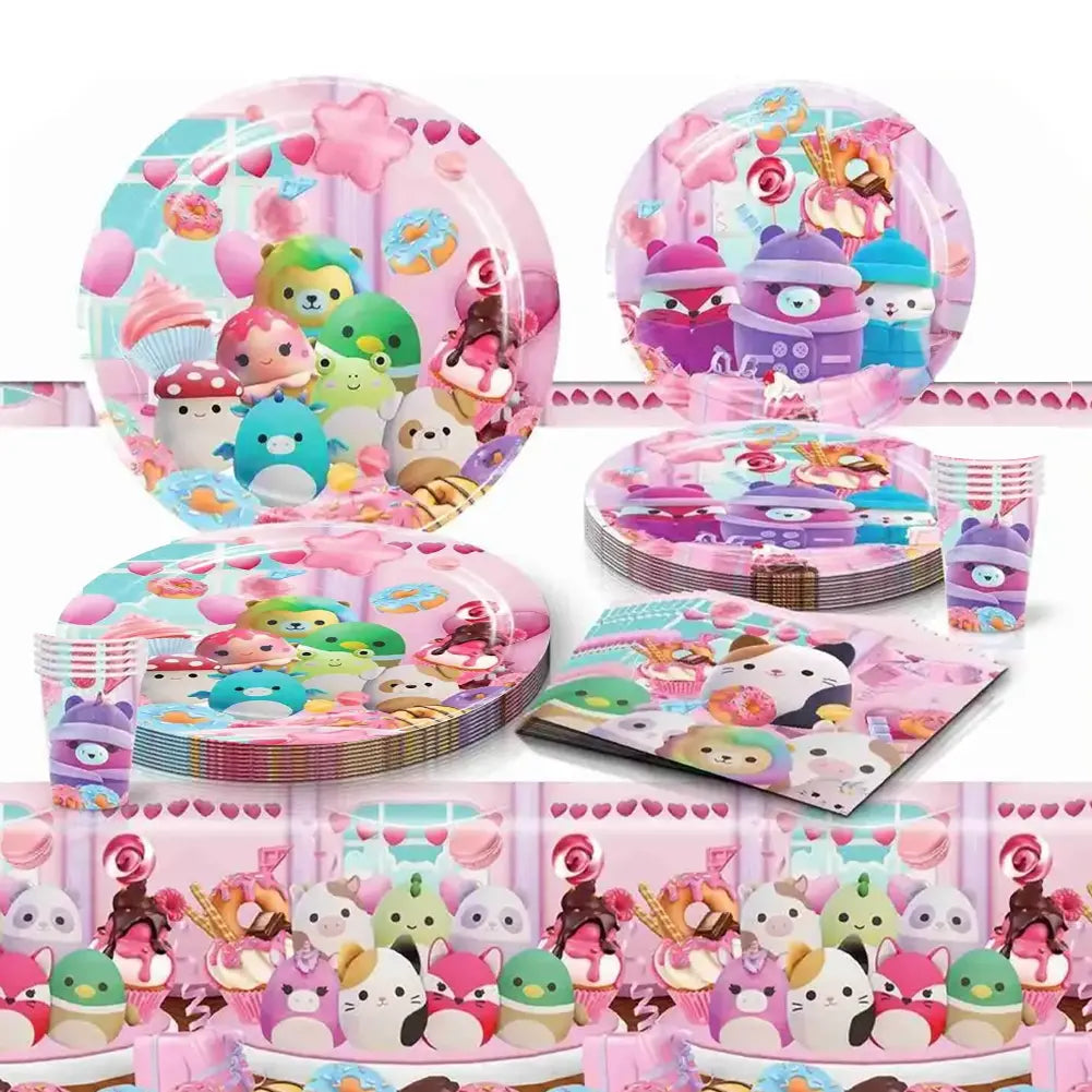Pack de Cumpleaños 51 Piezas - Squishmallows