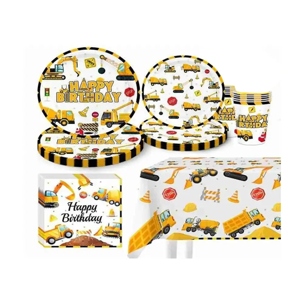 Pack Anniversaire 51 Pièces- Chantier de Construction