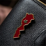 Pin’s Carte du Maroc – 3 cm