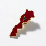 Pin’s Carte du Maroc – 3 cm